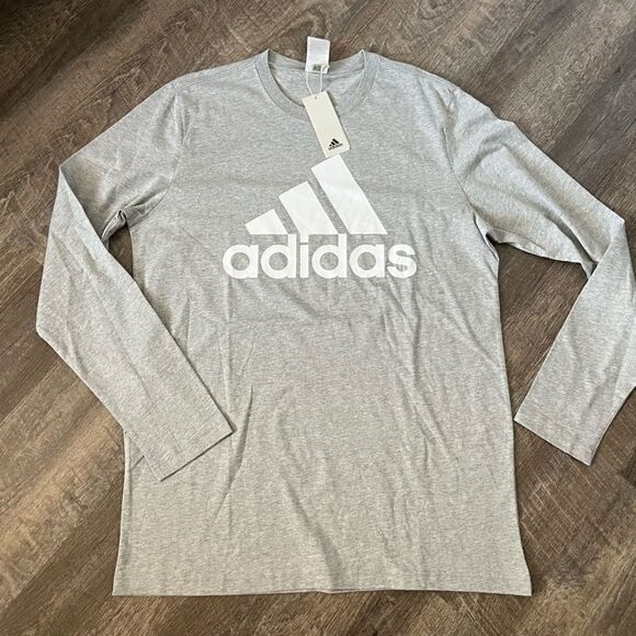 Adidas Multisport Long Sleeve Tee- Size Large Tall - Picture 4 of 7